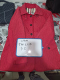 Veste dame rouge