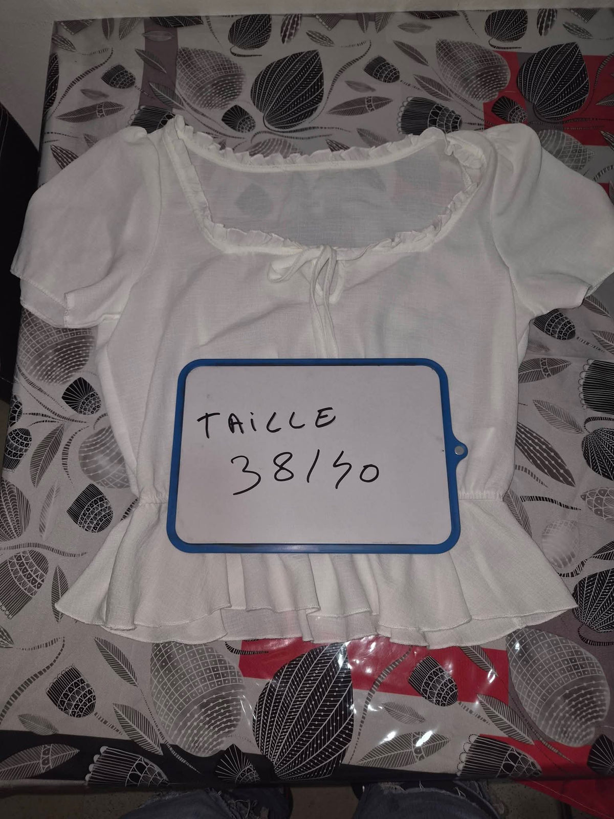 T-shirt blanc femme